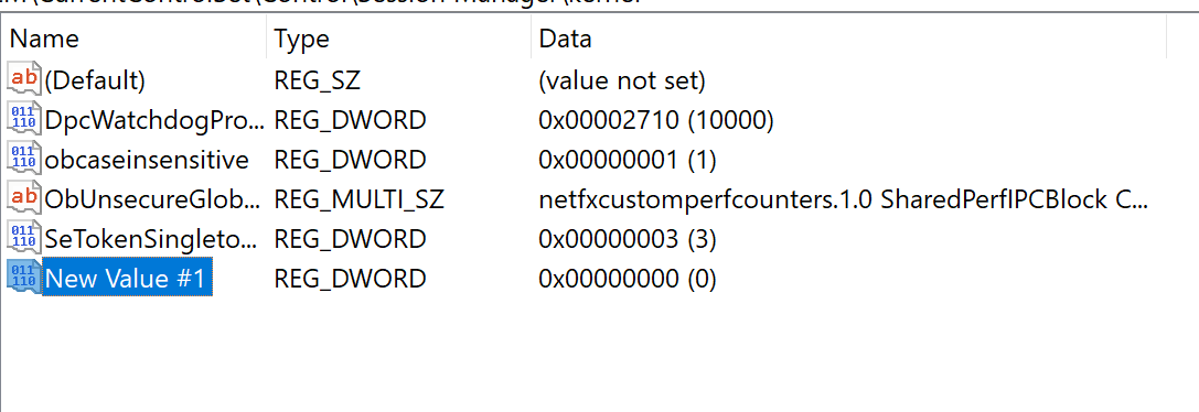 Registry Editor