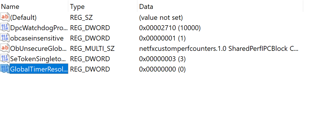 Registry Editor