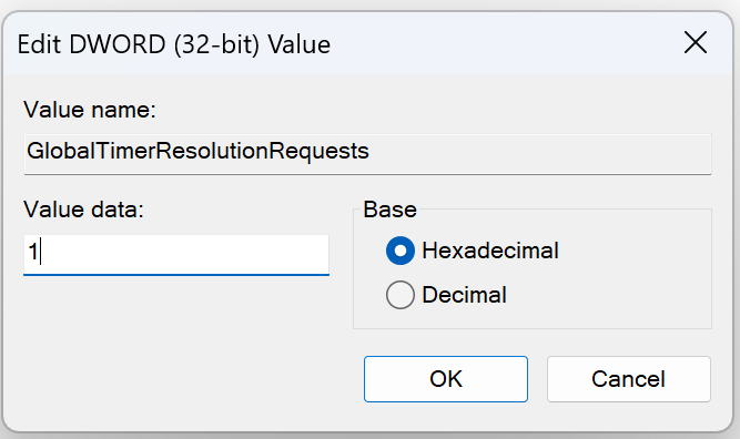 Registry Editor